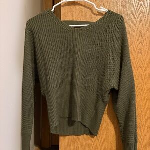 Green sweater
